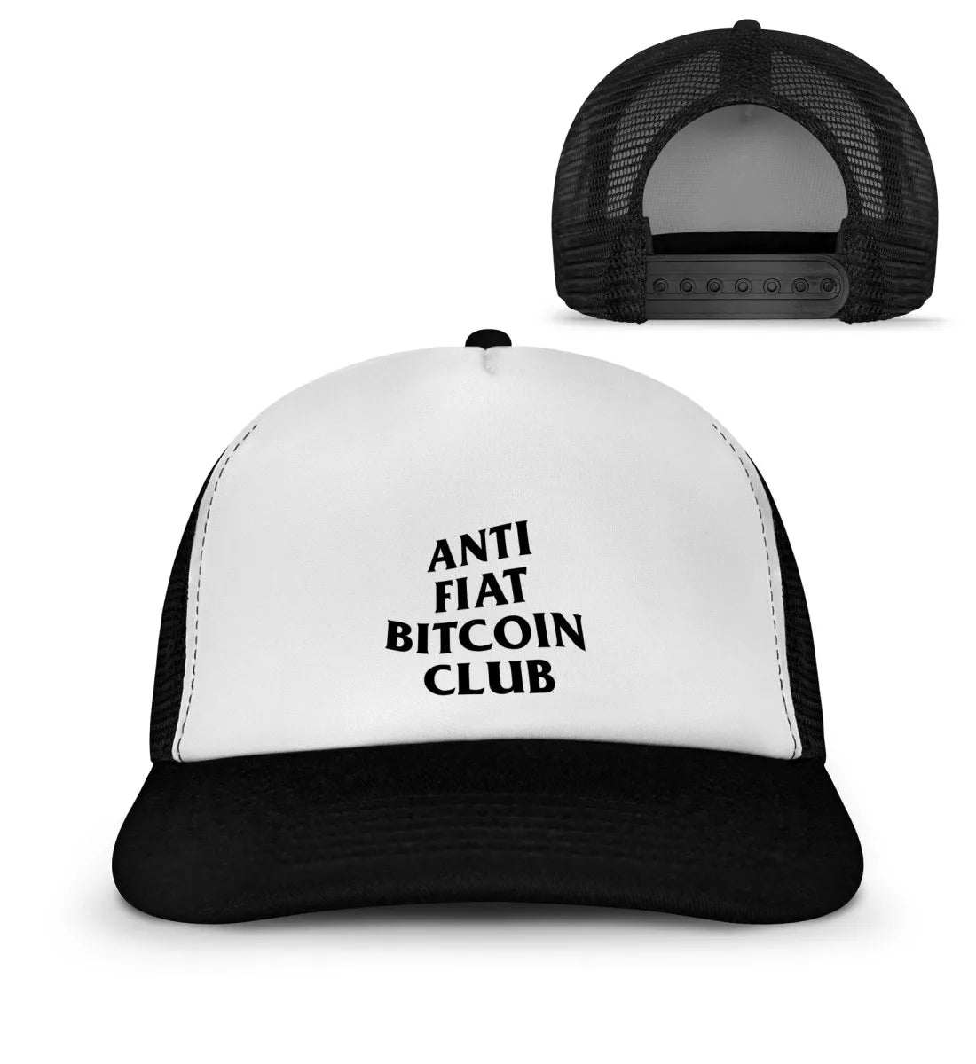 Anti Fiat Bitcoin Club Trucker Cap